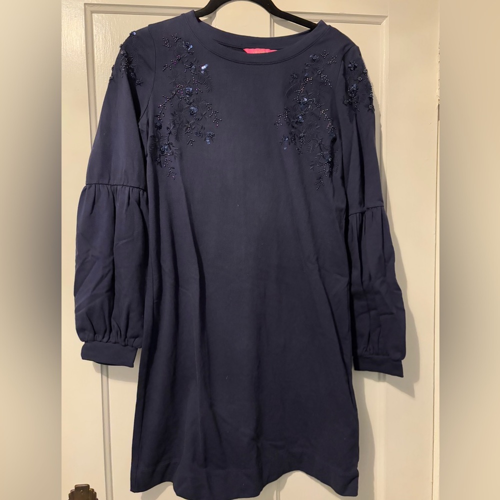 Like new Lilly Pulizter sweatshirt dress - size small